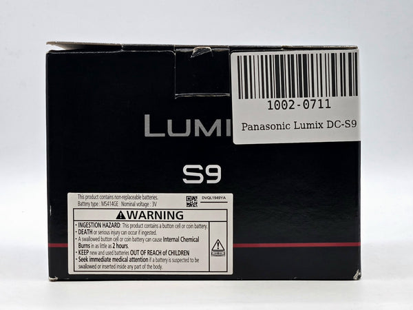 Panasonic Lumix DC-S9 24.2mp Full-Frame Mirrorless L-Mount Camera