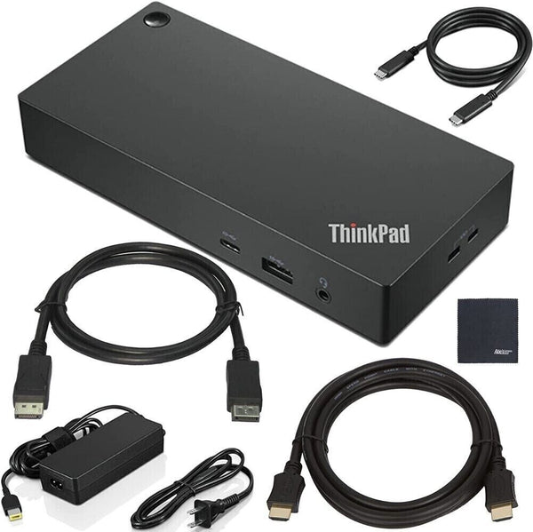 Lenovo ThinkPad Universal USB-C Docking Station LDA-KP Black NEW Free Shipping