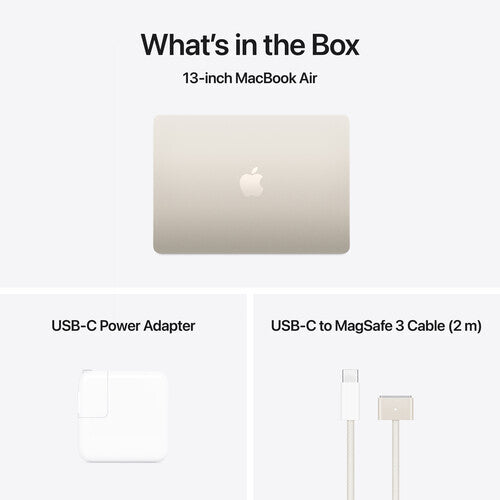 Apple MacBook Air M4, StarlightM4 10-Core 24GB 512GB 13.6 2560 x 1664 whCell 53.