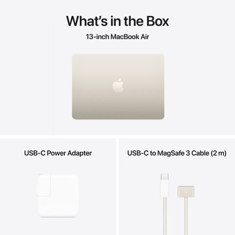 Apple MacBook Air M4, StarlightM4 10-Core 24GB 512GB 13.6 2560 x 1664 whCell 53.
