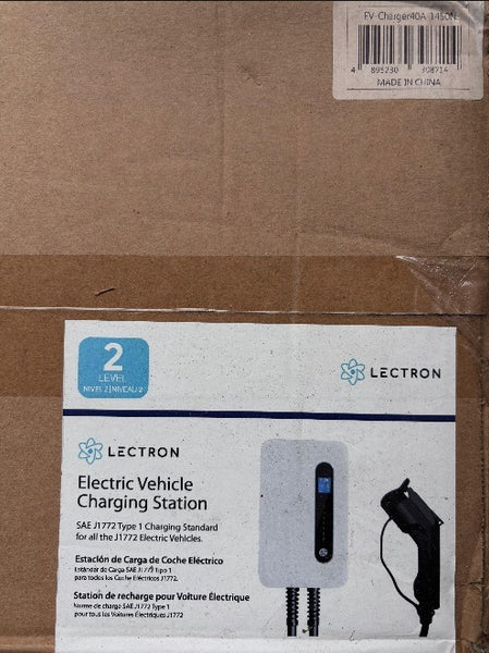 NEW Lectron Wallbox Electric Vehicle Charging Station SAEJ1772