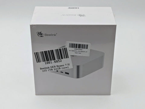 Beelink Mini Desktop SER7 AMD Ryzen 7 H 255 32Gb 1TB - Frost Silver