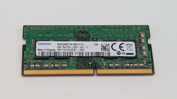 Samsung 8GB DDR4 2400GHz SODIMM M471A1K43CB1