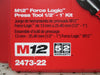 NEW Milwaukee 2473-22 M12 Force Logic Press Tool Kit w/Jaws
