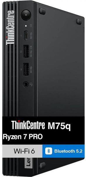 Lenovo ThinkCentre M75q Business Mini Desktop Ryzen 7 PRO 8700GE 16GB DDR5