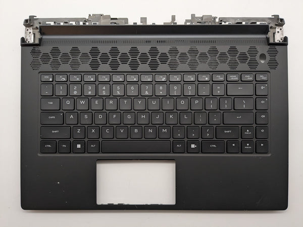 Dell Alienware M15 R7 Backlit Keyboard Palmrest 01F2H0 C GRADE *READ*