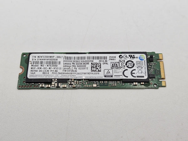 Samsung PM851 256GB SATA M.2 2280 SSD MZNTE256HMHP