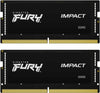 64GB Kit (2x32G) DDR5 5600 Kingston FURY Impact Laptop SODIMM KF556S40IBK2-64