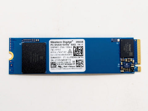 Western Digital SN530 256 GB NVMe L22086-01 Solid State Drive