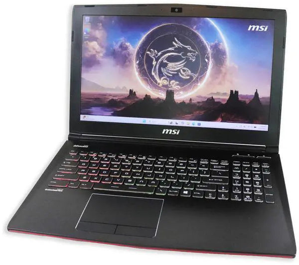 MSI GE Series GE62 i7-6700HQ 15.6 in Full 16GB RAM 256GB SSD+1TB HDD NVIDIA