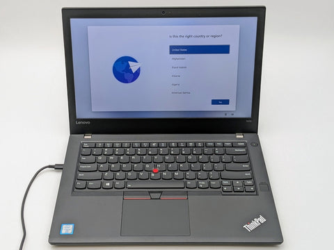 LENOVO ThinkPad T470 14 FHD I5-6300U 256GB SSD 8GB W11P Webcam Backlit FP Reader