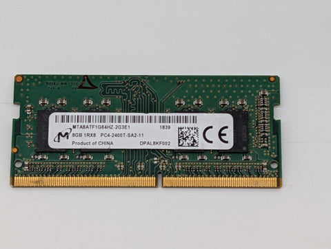 Micron 8GB DDR4 SODIMM 2400Mhz RAM MTA8ATF1G64HZ-2G3E1