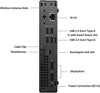 Dell Dell Optiplex 7080 Micro Intel i5-10500T 32GB 2TB SSD Windows 11 Pro i5-105