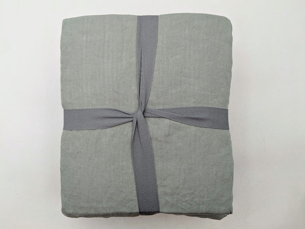 The Citizen Linen Sheet Set Queen - SEAGLASS
