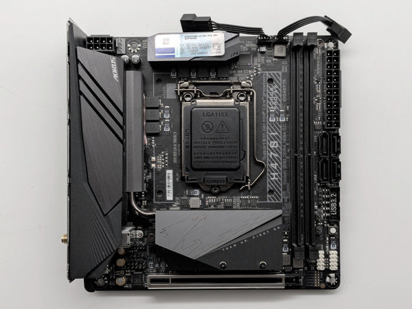 GIGABYTE H470I AORUS PRO AX Motherboard Intel H470 DDR4 LGA 1200 Mini-ITX