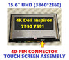 New Genuine C7HP5 DELL Inspiron 7590 7591 4k UHD LCD Touch Screen