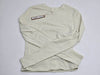 Skims Cotton Jersey Long Sleeve T-Shirt in Bone | Size S Small