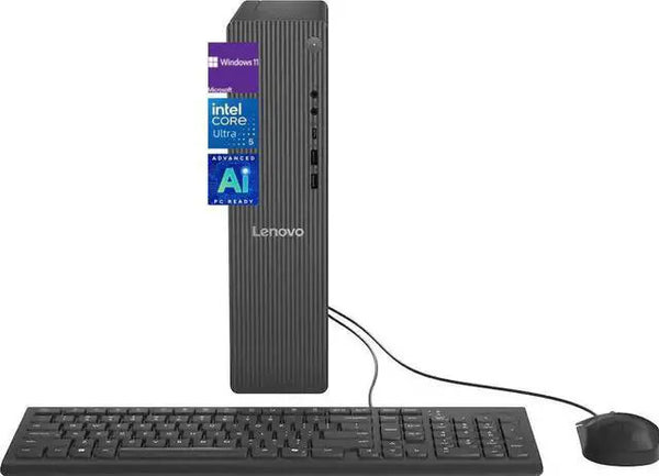 Lenovo IdeaCentre Tower AI Copilot Desktop - Intel Core Ultra 5 225 - Wi-Fi 6