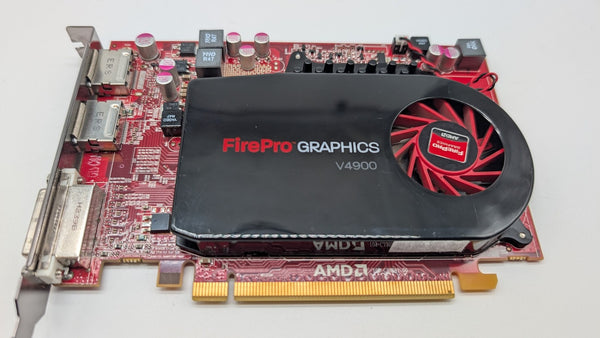 Lot of 2 Dell AMD FirePro V4900 1GB GDDR5 2-DP & 1-DVI Video Graphics Card C8MR2