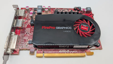 Lot of 2 Dell AMD FirePro V4900 1GB GDDR5 2-DP & 1-DVI Video Graphics Card C8MR2