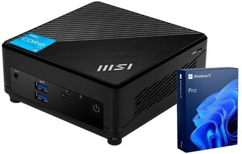 MSI Cubi 5 Professional Mini Desktop i3-1215U 16GB RAM 1TB SSD Support