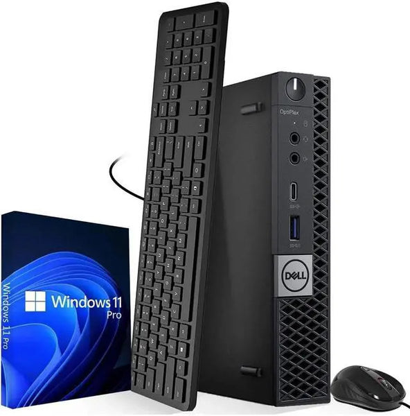 DELL 7070 Desktop Mini Intel Core i5 32GB RAM 512GB SSD W11 Pro i5-9500T