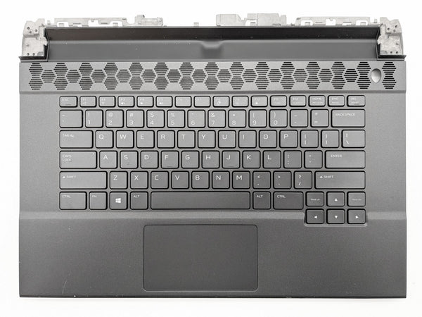 Genuine Dell Alienware M15 R4 Palmrest US/EN Keyboard Assembly