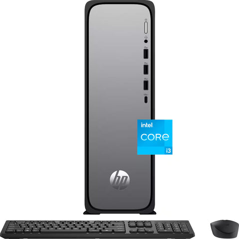 HP - OmniDesk Slim Desktop - Intel Core i3-13100 2023 - 8GB DDR5 Memory
