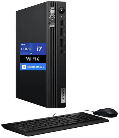Lenovo ThinkCentre M70q Business Desktop Intel i7-14700T 16GB DDR5 512GB PCIe