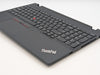 Lenovo ThinkPad T590 Palmrest Assembly Backlit keyboard Touchpad FP Reader
