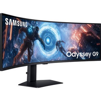 Samsung Odyssey G9 G91F 49 in Dual 1440p HDR 144 Hz Curved Ultrawide Gaming