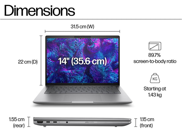 HP EliteBook 8 G1i 14