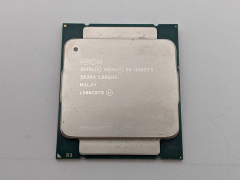 Intel Xeon E5-2603 V3 SR20A 6 Core 1.6GHz LGA2011-3 CPU Processor