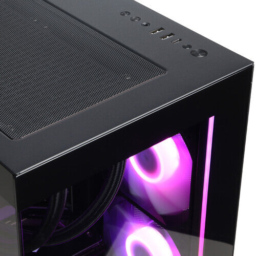 CyberPowerPC Supreme Liquid Cool Black Ryzen 7 7800X3D AMD Radeon 9070 16 GB RX