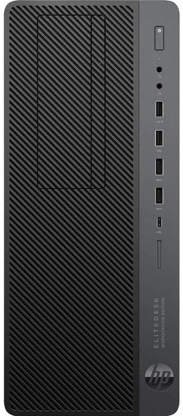 HP EliteDesk 800 G4 Tower i7-8700 16 GB DDR4 512GB SSD Desktop Black 4AL73UT