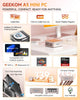 Geekom A5 Mini PC, AMD Ryzen 7 5825U, 16GB RAMu0026 1TB M.2 PCIe NVMe SSD, Vega