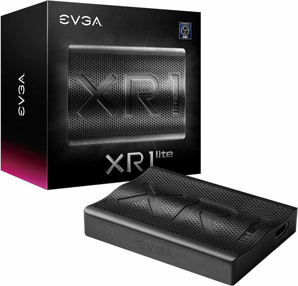 EVGA XR1 Lite USB-C 3.0 Capture Card, OBS Certified, 4K PassThrough (PC/Xbox/PS)