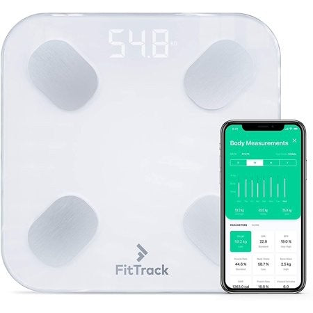 Fit Track - Body Composition Analyzer BMI Digital Smart Scale - SHIPS FREE!