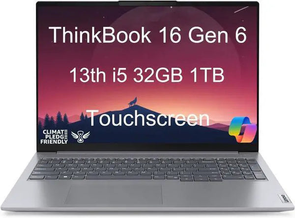 Lenovo ThinkBook 16 Gen 6 Business 16 in FHD+ Touch Intel 8-Core i5-13420H
