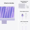 Apple iMac with M4 Chip PurpleM4 10-Core 24GB 512GB 24 4480 x 2520 143 w with ba