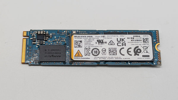 KIOXIA 4TB KXG70PN84T09 NVMe M.2 2280 PCIe Gen4 x4