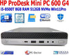 HP PRODESK 600 G4 MINI PC i5-8500T 16GB RAM 512GB NVME W11 Pro PORT