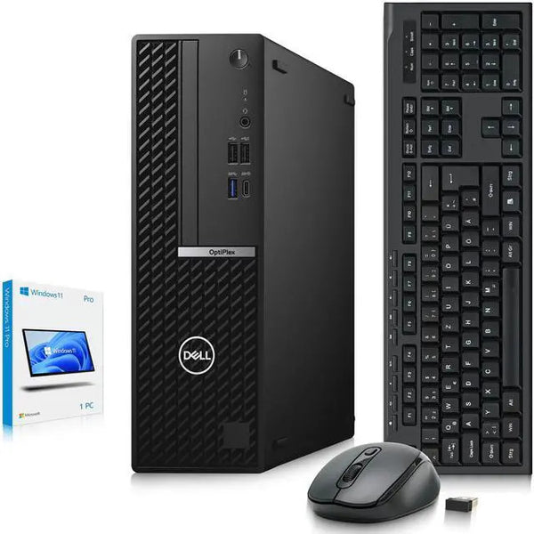 Dell OptiPlex 5080 Desktop i7-10700 16GB RAM 256GB SSD W11 Pro & PC