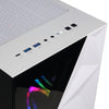 CyberPowerPC Master White Ryzen 5 8400F 65 W TDP 5060 8 GB RTX 16GB 2TB 850 w wi