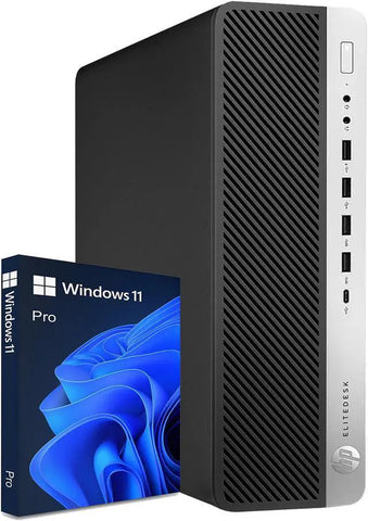 HP EliteDesk 800 G4 SFF / Business Desktop / Intel i7-8700 16GB RAM 1TB NVMe