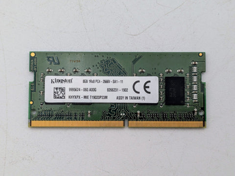 Kingston 8GB DDR4 2666 MHz PC4-21300 SODIMM 260-Pin 1Rx8 Laptop Memory RAM 1x 8G