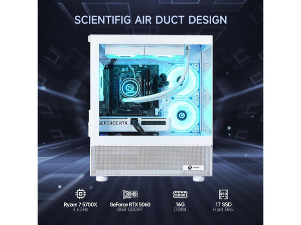 Stormcraft SIRIUS Intel i5 14th Gen 5060 RTX 16GB 1TB WARRANTY