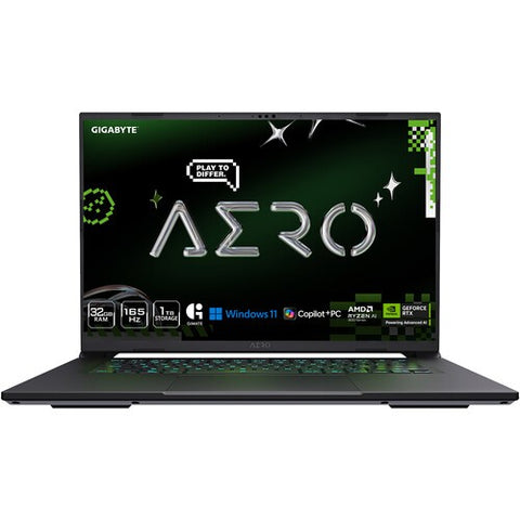 Gigabyte AERO X16 Copilot+ PC Lunar White Ryzen AI 9 HX 370 5070 8 GB RTX 32GB 1