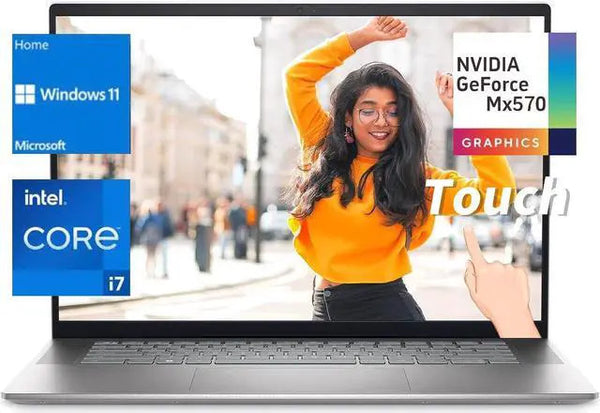 Dell Inspiron 16 5620 Silver 16.0 in FHD+ Touch 10-Core Intel i7-1255U 64GB