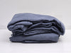 The Citizen Stonewashed Linen Sheet Set - Full - Slate Blue - FREE SHIPPING